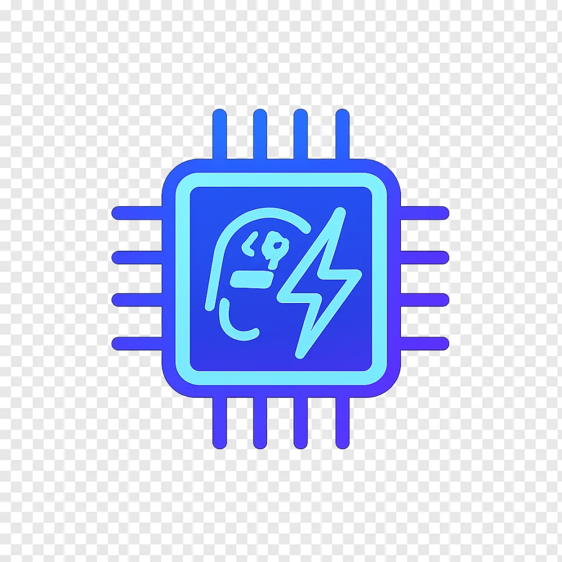 AI Model And Code Technology PNG Image