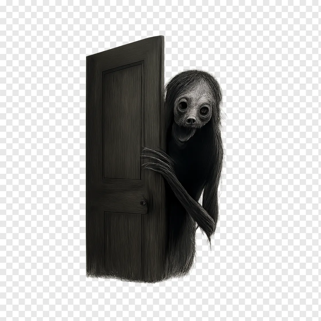 Spooky Doppelganger PNG Concept For Horror Themes