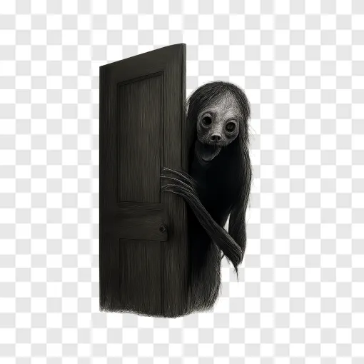 Spooky Doppelganger PNG Concept For Horror Themes