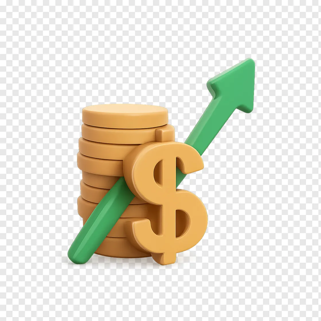 Investment And Financial Growth PNG