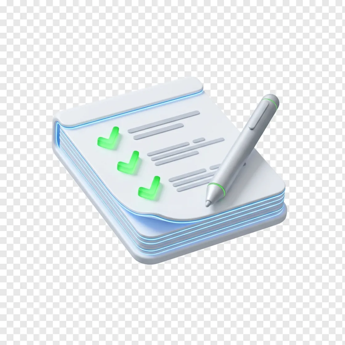 Meeting Notes PNG Icon Transparent Background