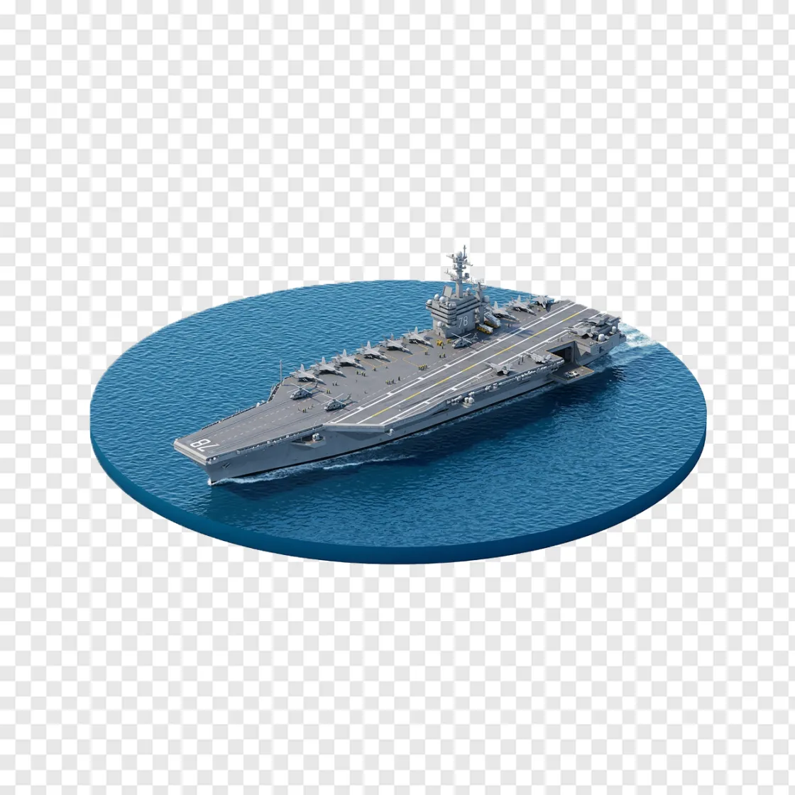 Aircraft Carrier PNG Transparent Image