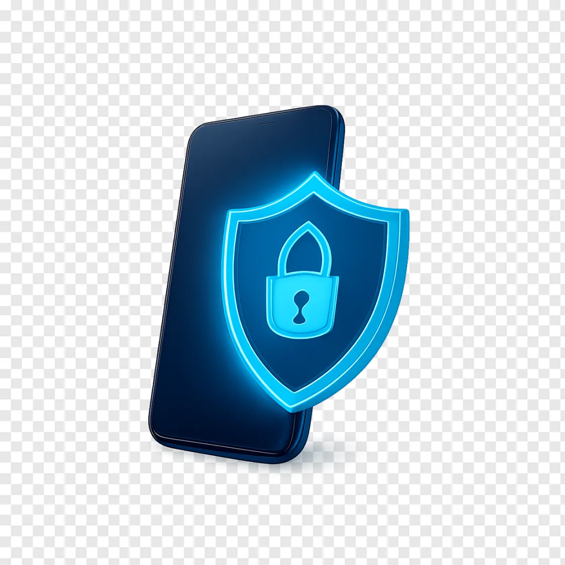 Cyber Security Shield PNG Transparent Background