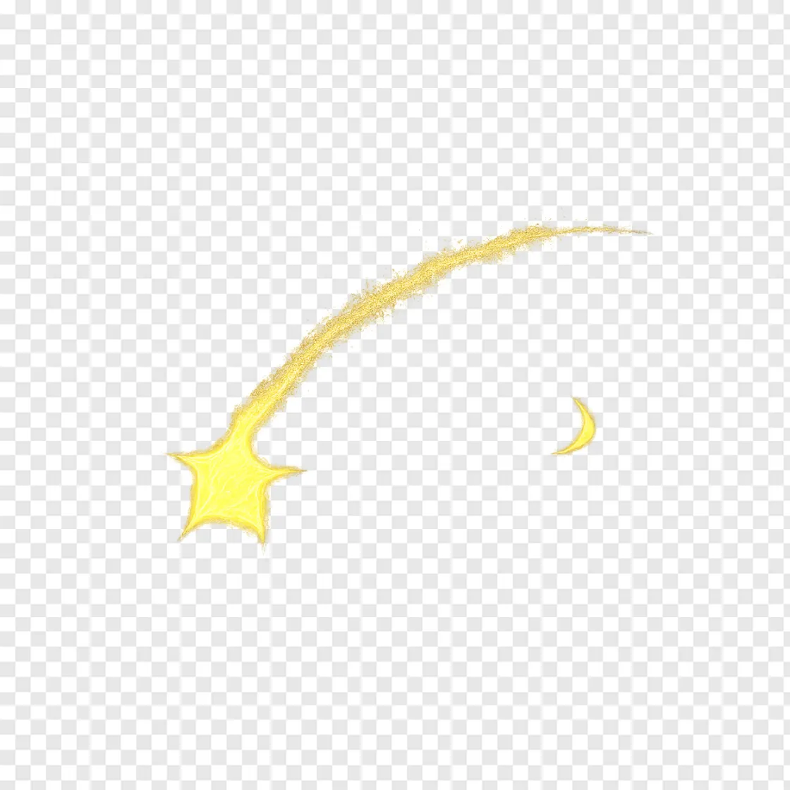 Shooting Star PNG Transparent Image