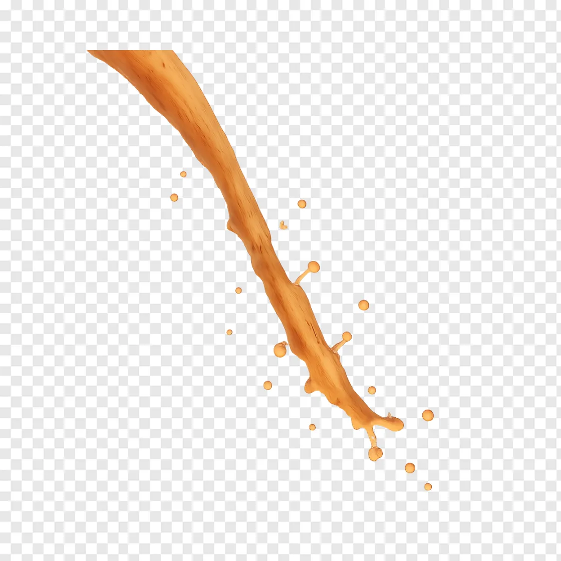 Pouring Liquid Splash PNG Transparent Image