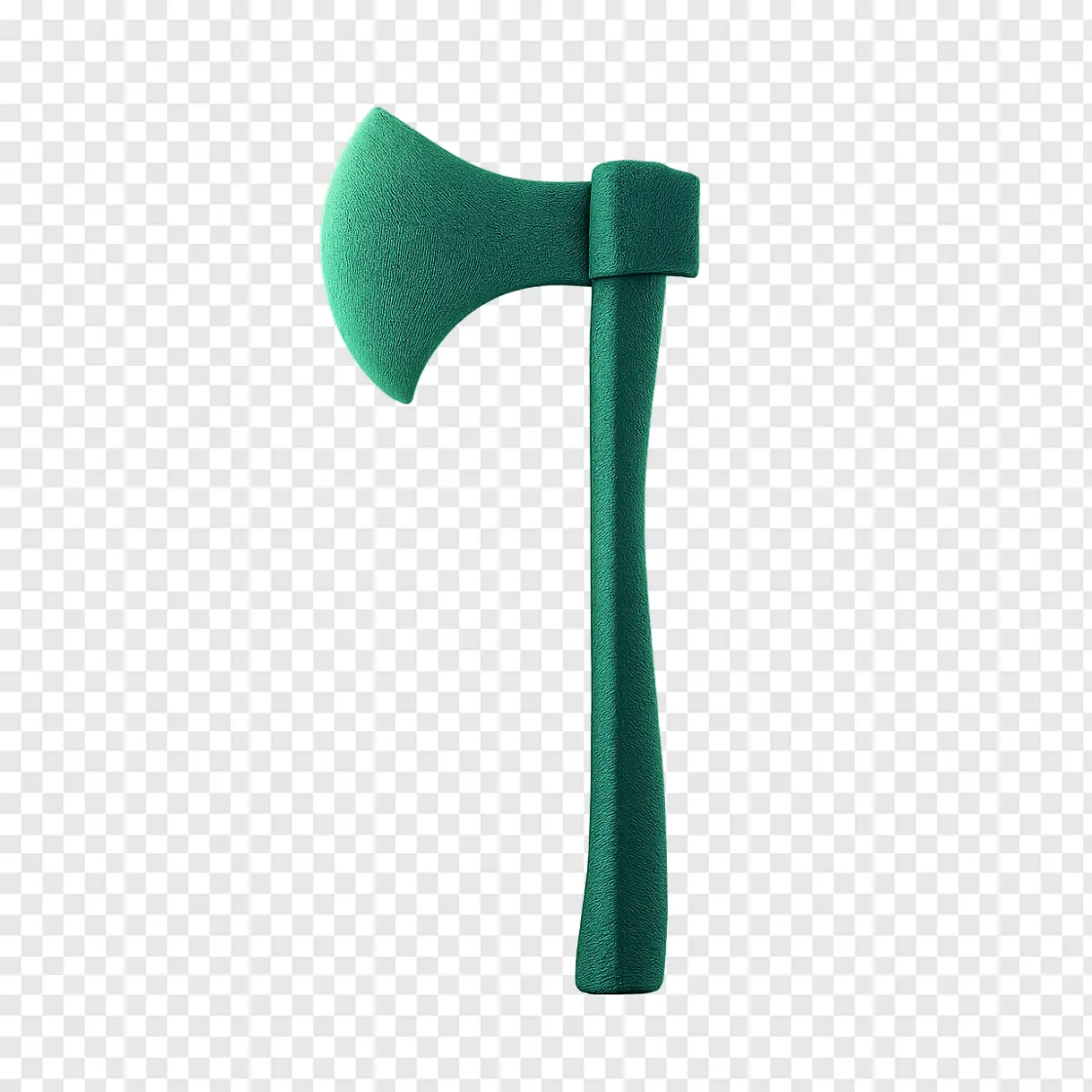 Victorian Axe PNG Transparent Background