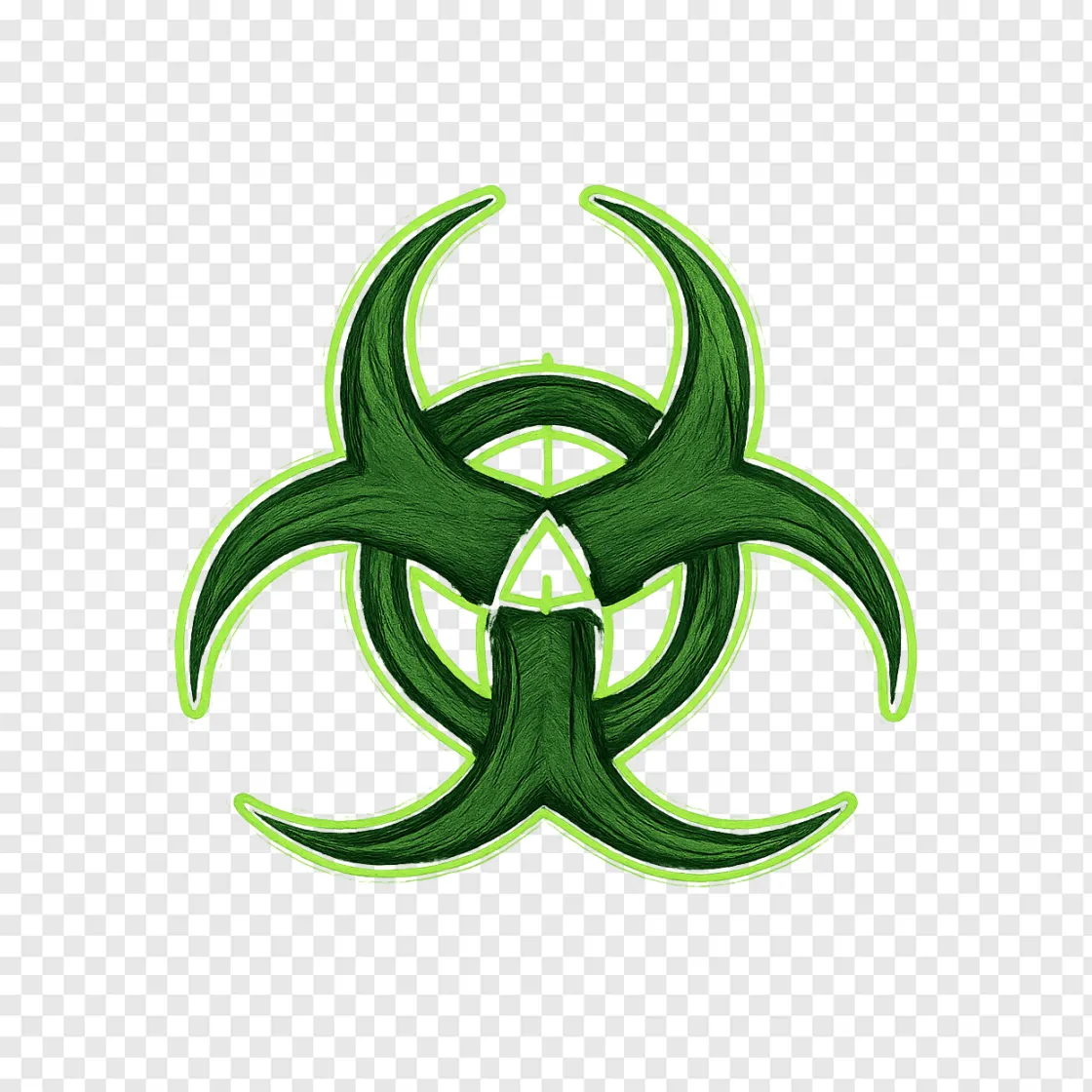 Resident Evil Biohazard Symbol PNG Transparent Image