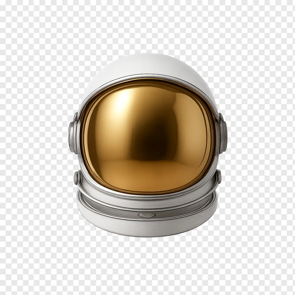 Astronaut Helmet PNG Transparent Image
