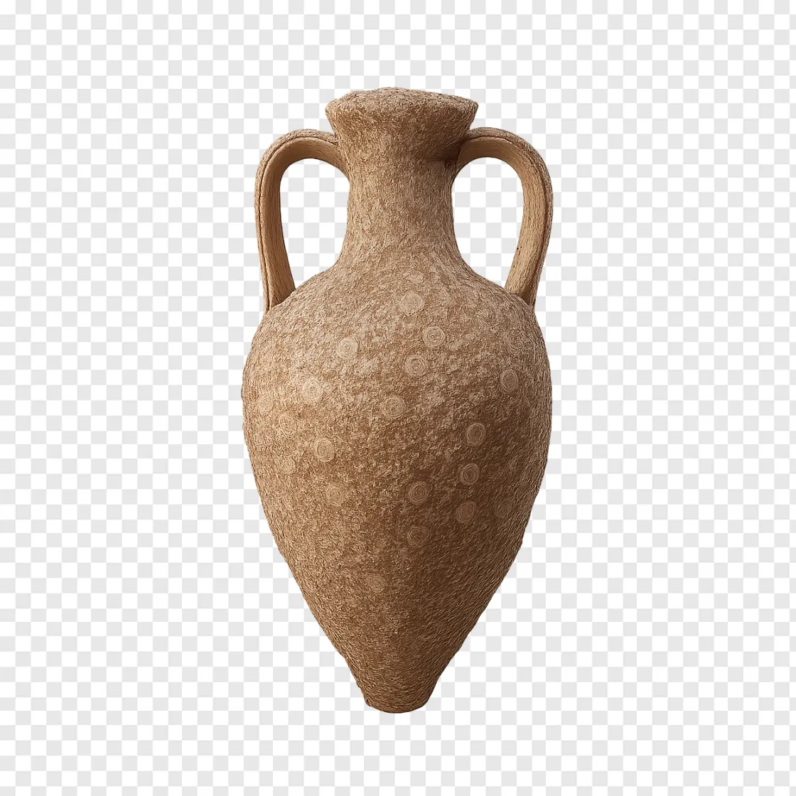 Ancient Roman Amphora PNG Image For Historical Designs