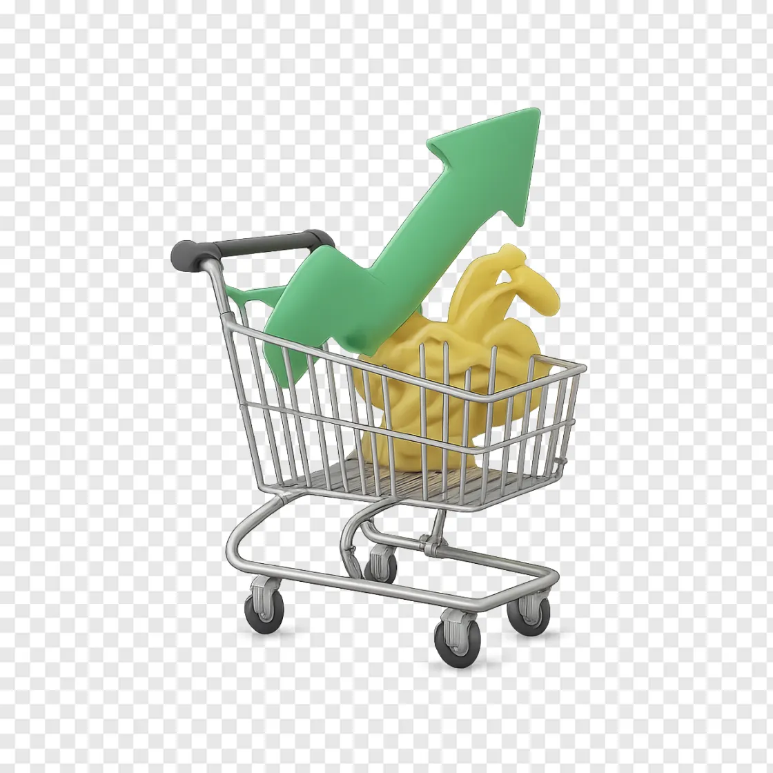 US Inflation And Economy PNG Image For Financial Reports