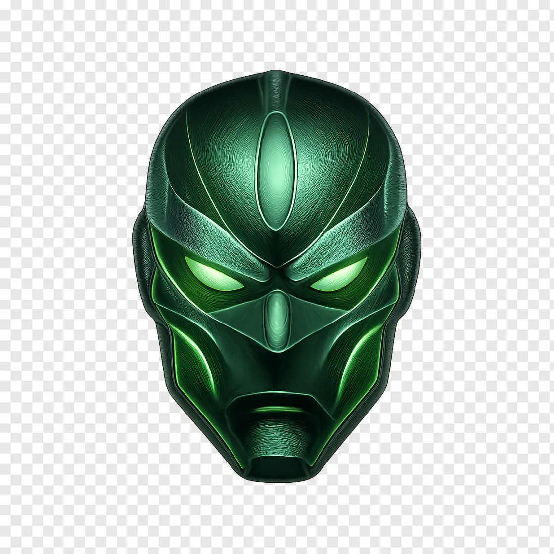 Avengers Doomsday Sci-Fi Mask PNG Transparent Background