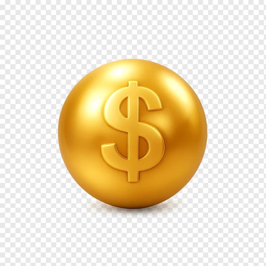 Lottery Ball PNG Transparent Image