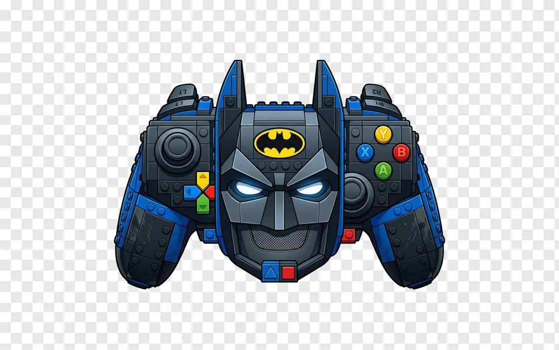 Lego Batman Gaming PNG Transparent Image