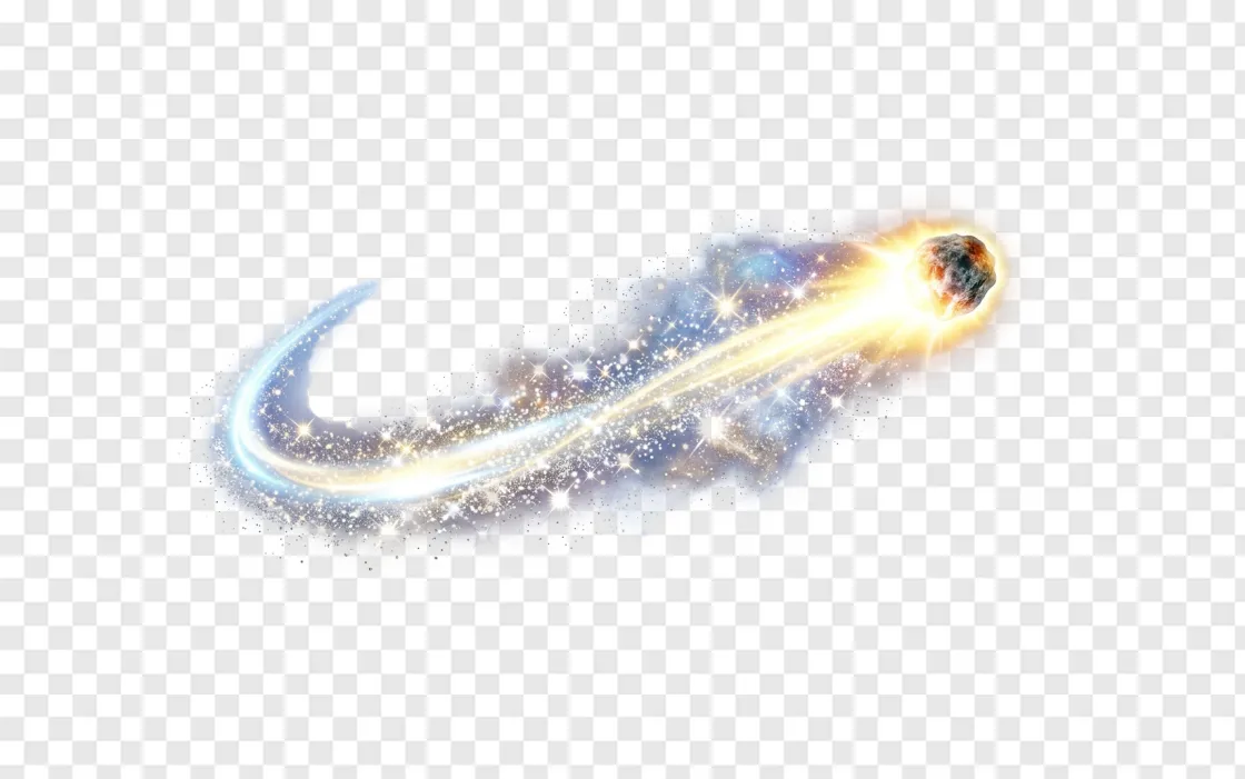 Shooting Star PNG Transparent Background