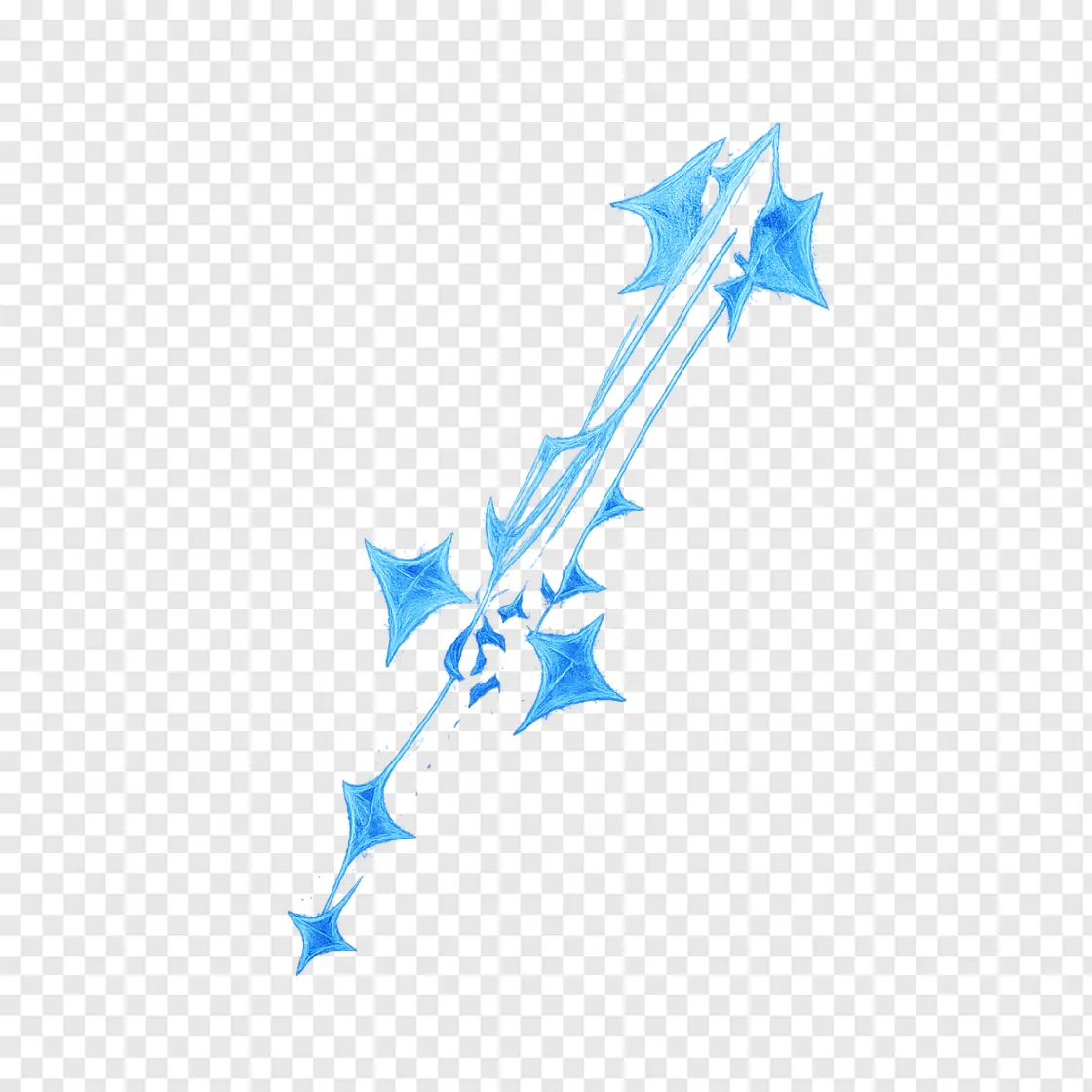 Keyblade Fantasy Weapon PNG Transparent Background