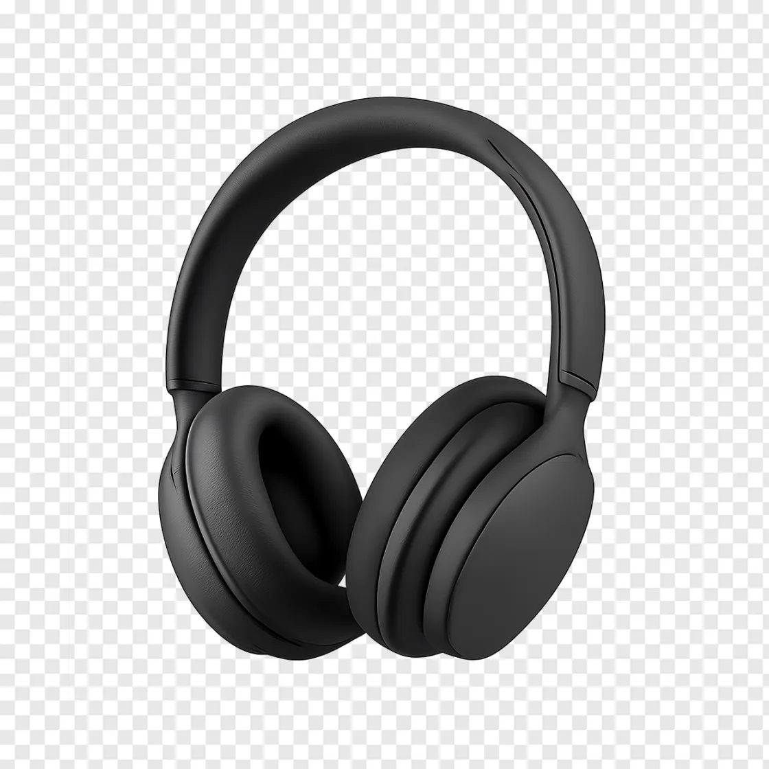 Wireless Headphones PNG Transparent Image
