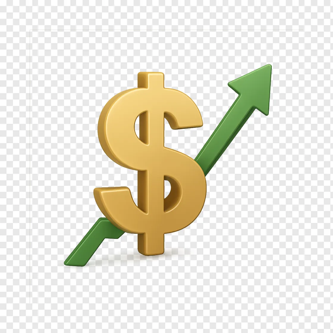 Investment And Stock Market Icon PNG