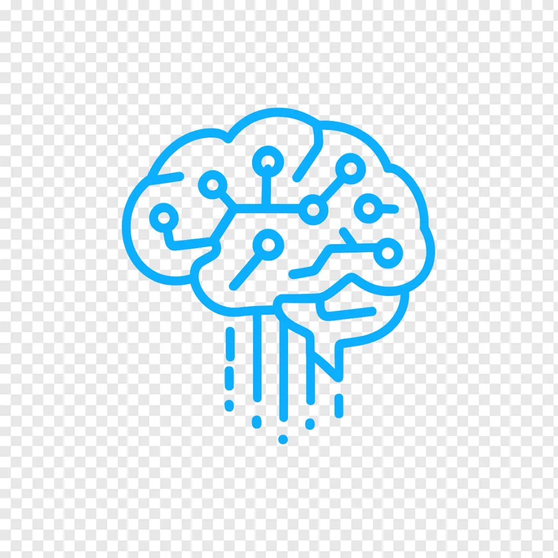 Artificial Intelligence Tech Icon PNG