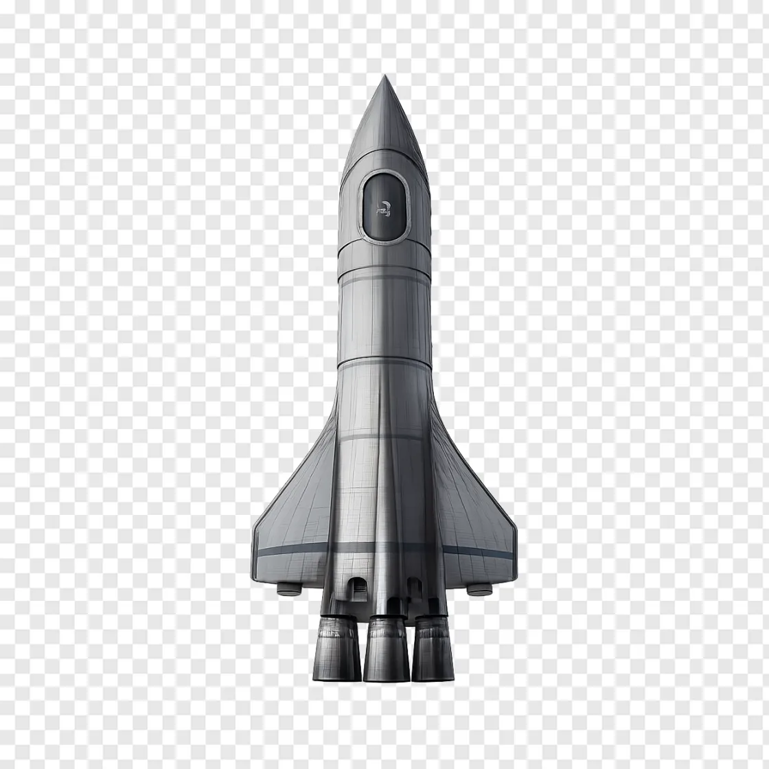 Space Rocket PNG Image For Design