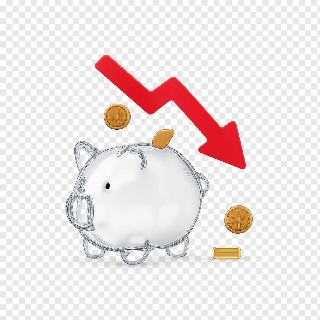 Inflation And Cost Of Living PNG Icon For Financial Designs