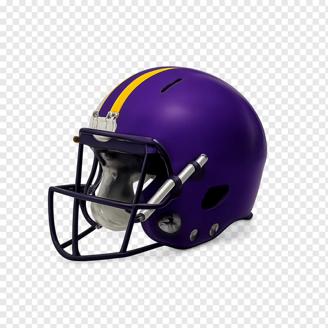 Minnesota Vikings Football Helmet PNG Transparent