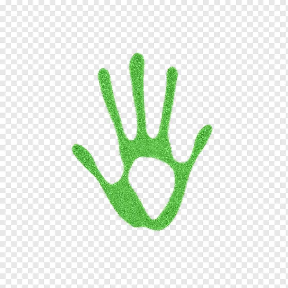 X-Files Alien Handprint PNG Transparent Image