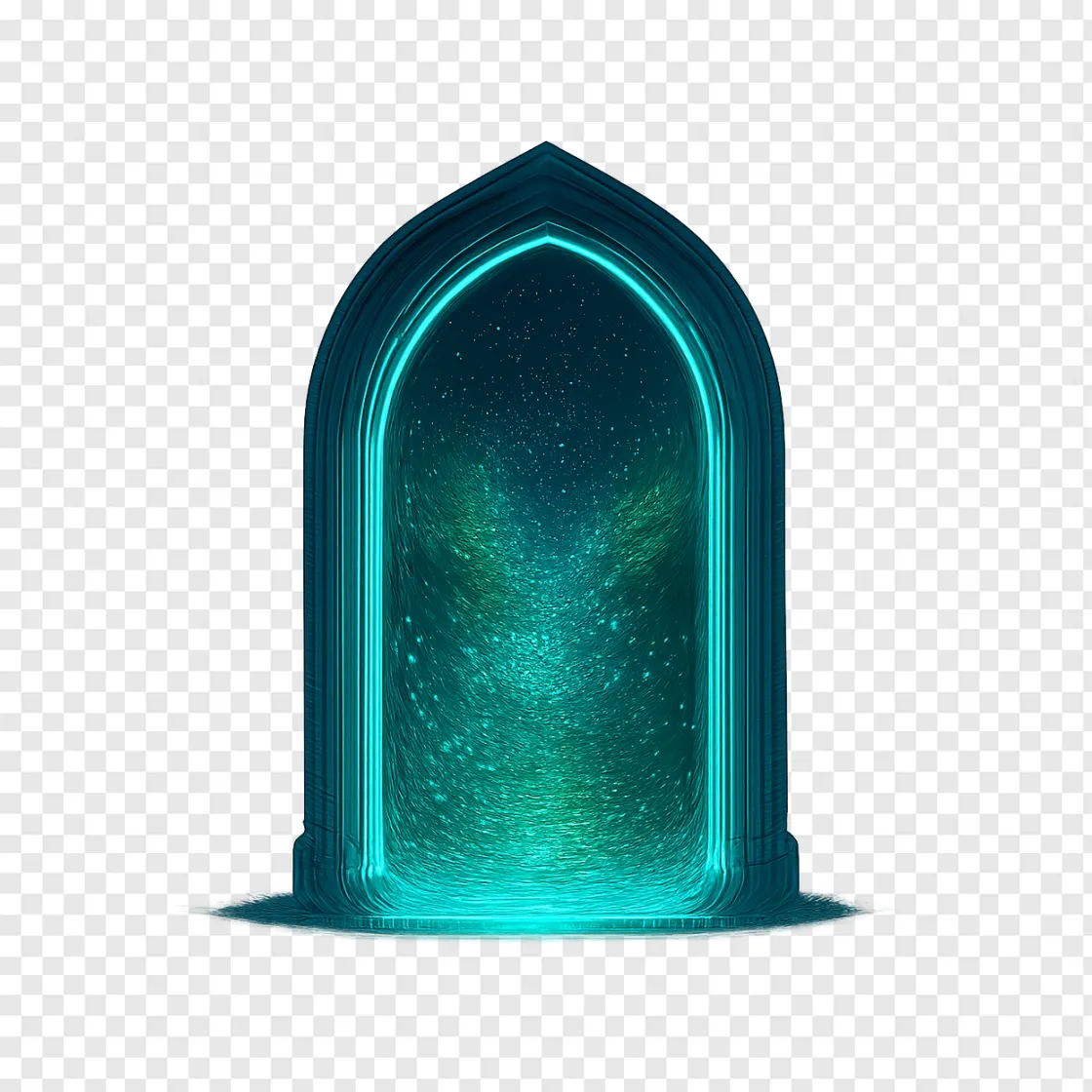 Mysterious Portal And Doorway PNG Image