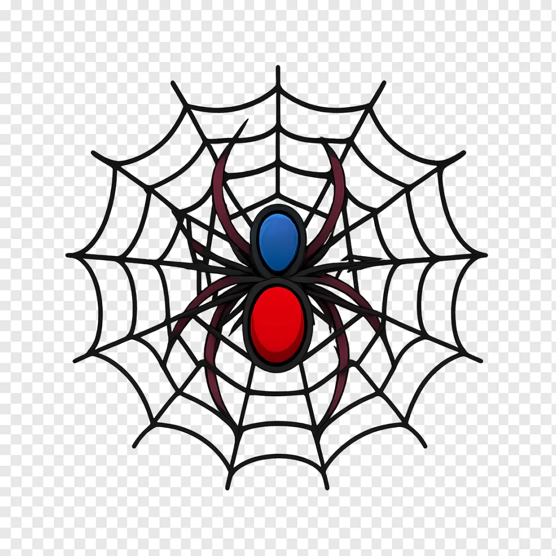 Spider Web PNG Graphic For Superhero Fans