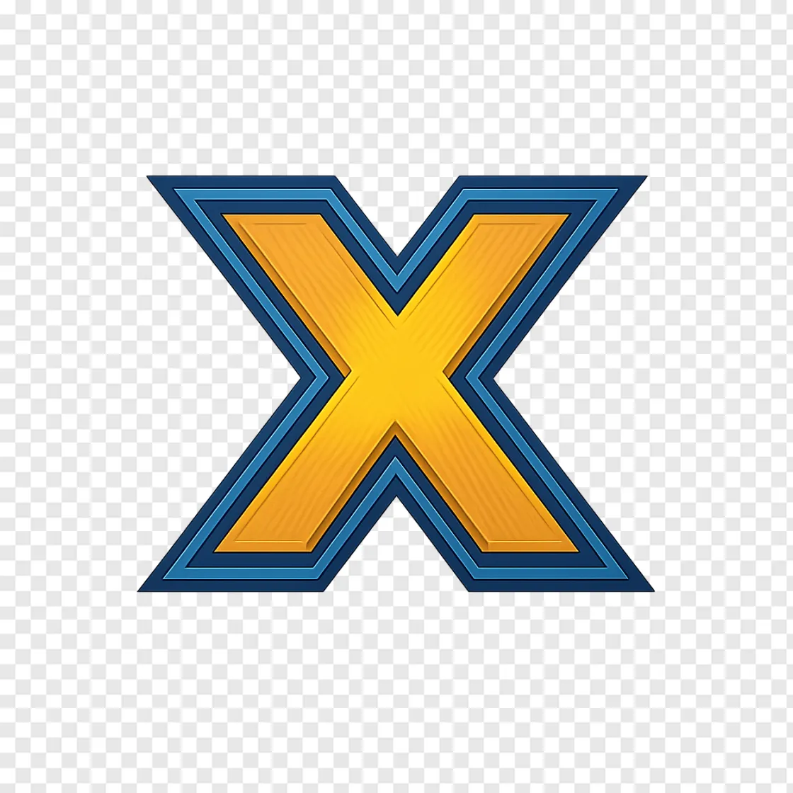 X-Men Logo PNG Transparent Background