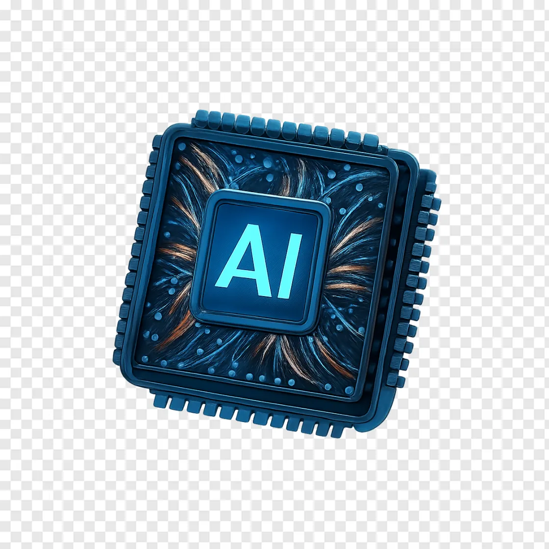 AI Microchip Technology PNG Image For Tech Designs