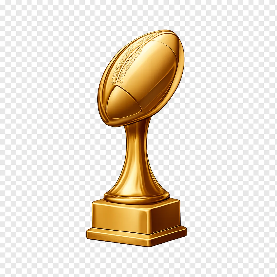 College Football Trophy PNG Transparent Image