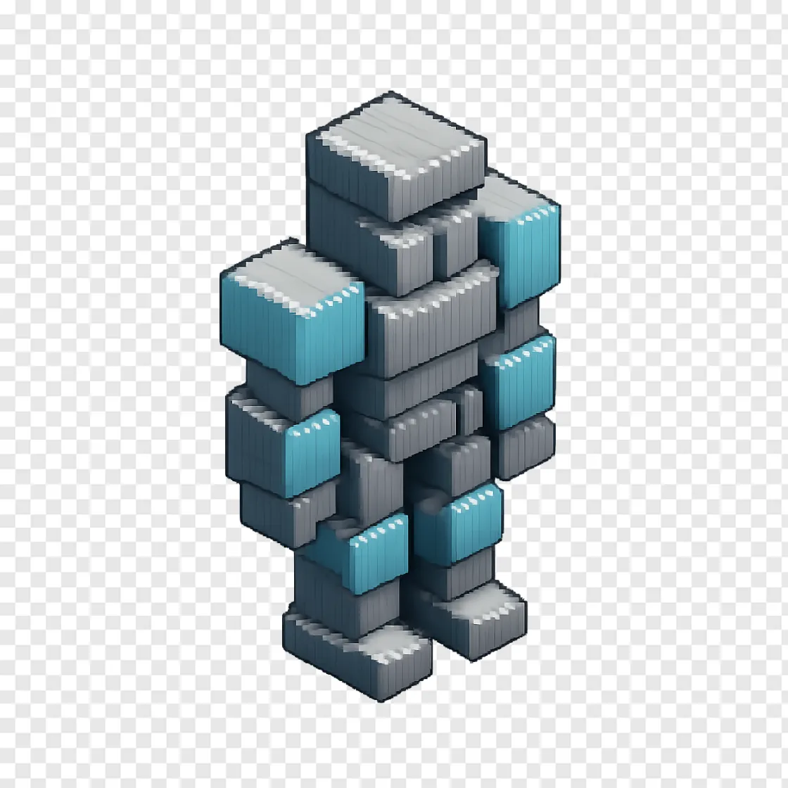 Minecraft Giant Armor PNG Transparent Image