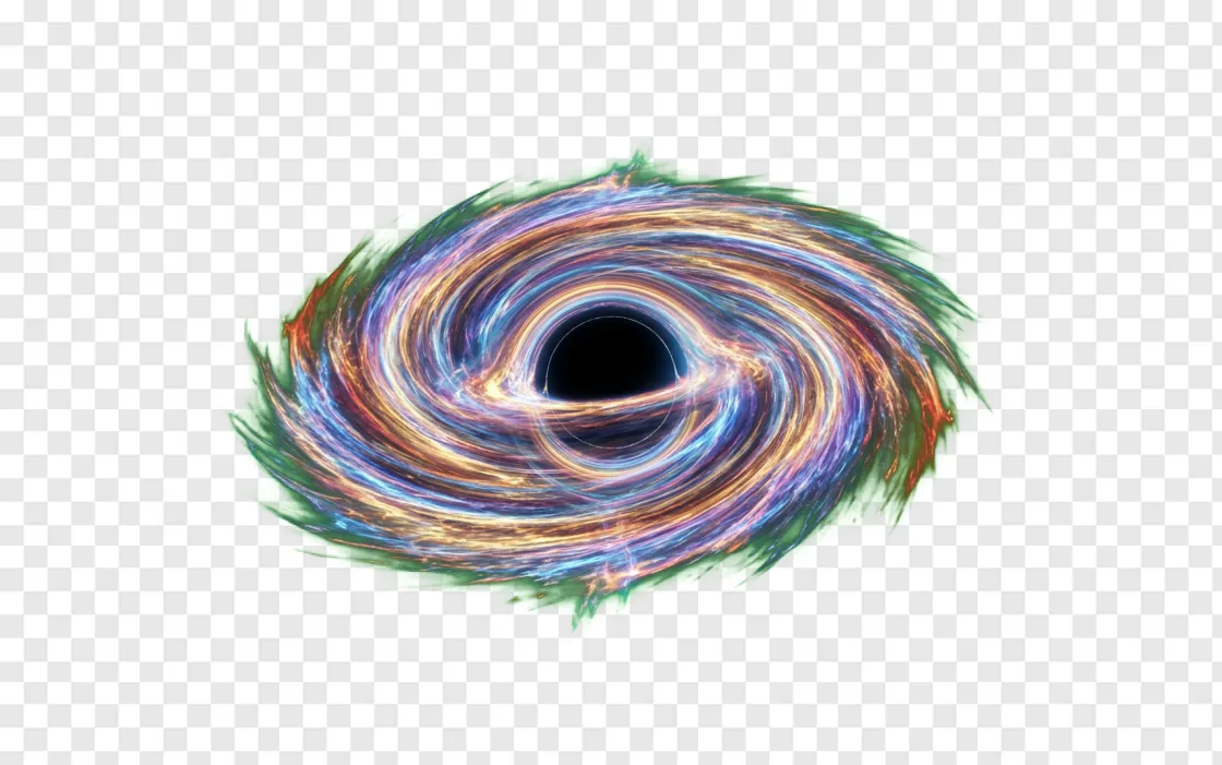 Black Hole Star PNG Transparent Image