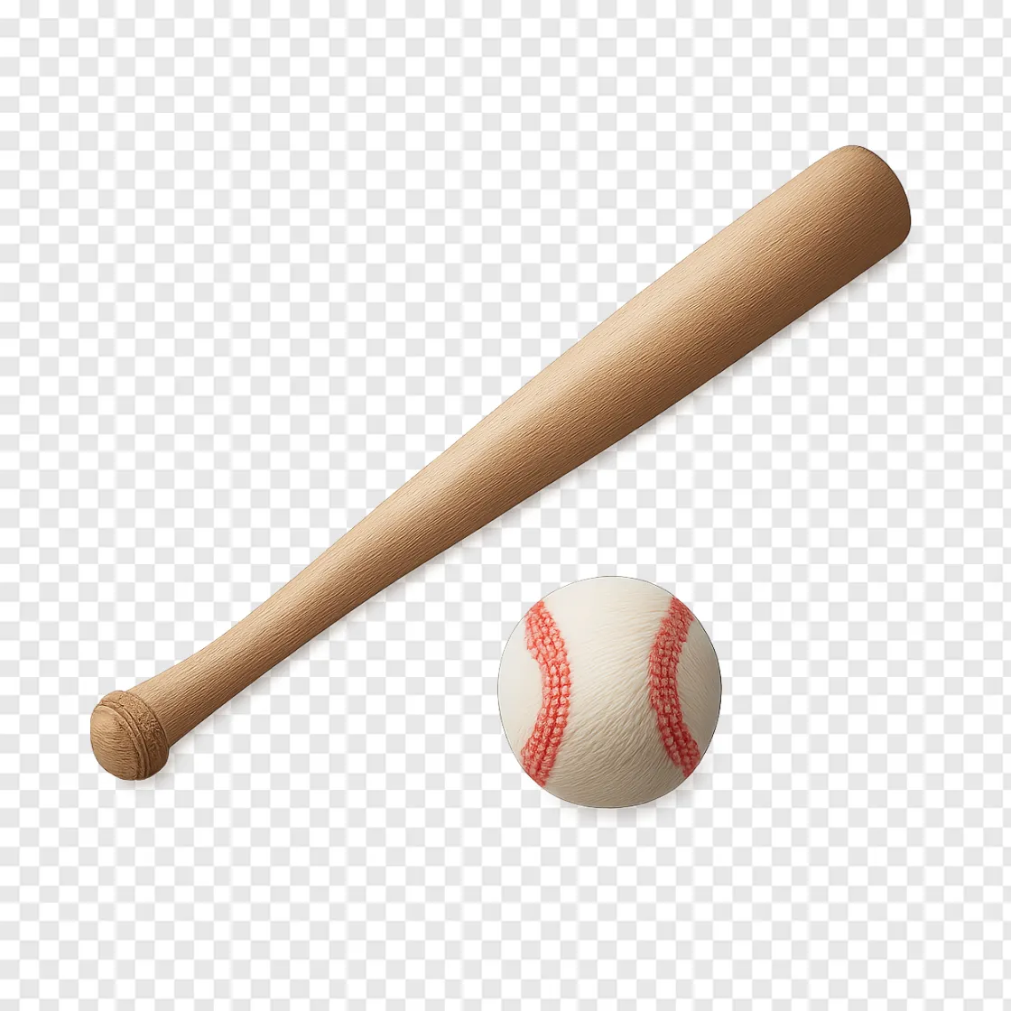Classic Baseball PNG Image For Sports Designs