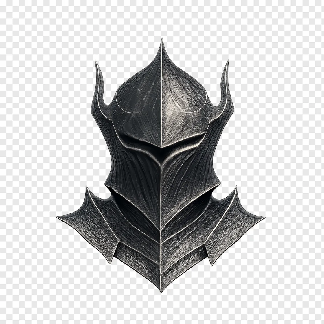 Medieval Knight Helmet PNG Transparent Image