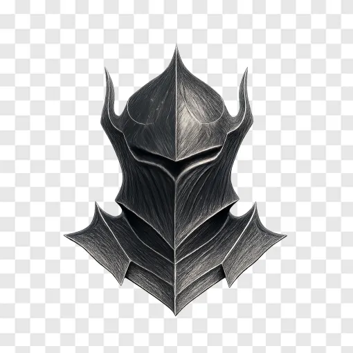 Medieval Knight Helmet PNG Transparent Image