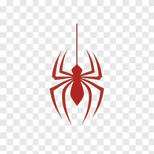 Spider Emblem PNG Transparent Background