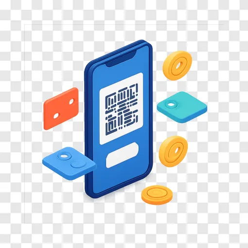 Digital Payment And Fintech Icon PNG