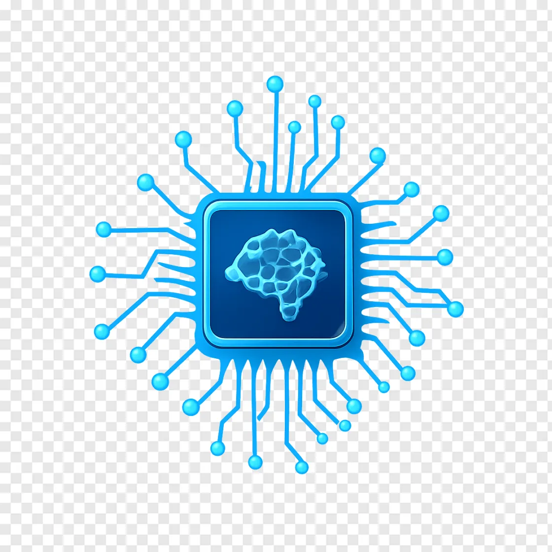 AI Microchip Technology PNG Image
