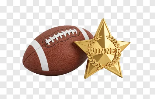 American Football Transparent PNG Image