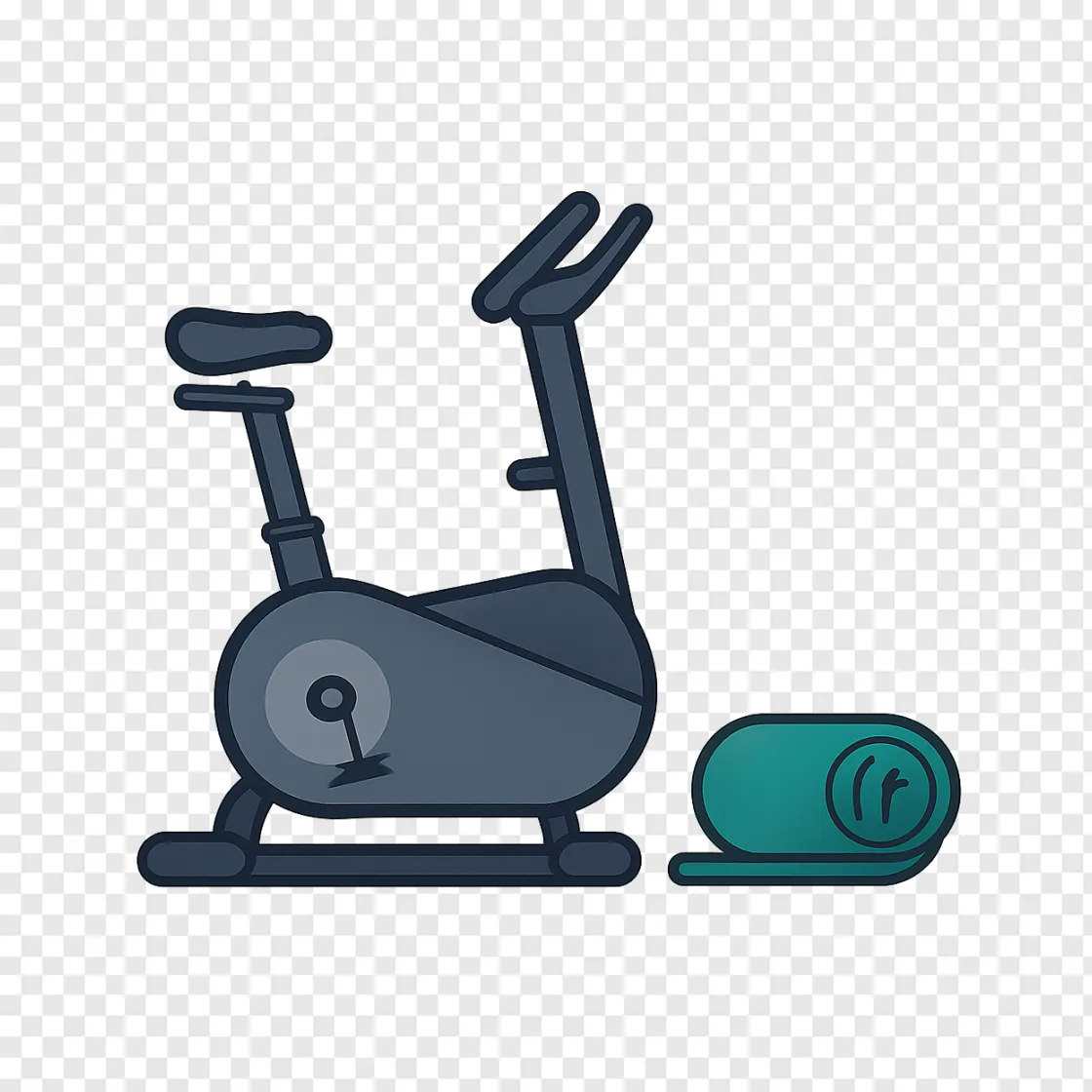 Low Impact Cardio Equipment PNG Transparent Background