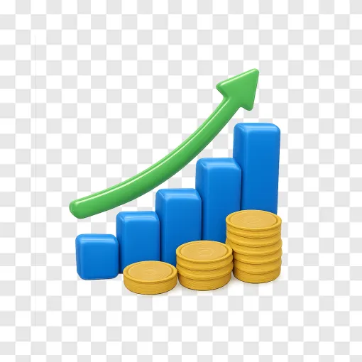 Stock Market Chart PNG Transparent Background