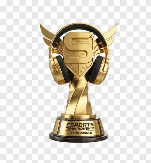 Esports Tournament Trophy PNG