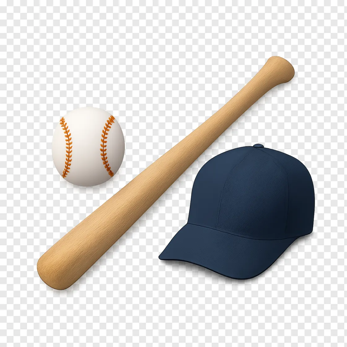 Baseball Equipment PNG Transparent Image
