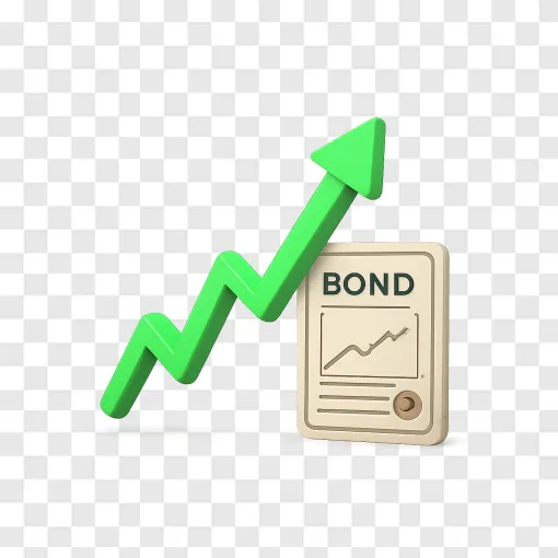 Stock Market Growth Chart PNG Transparent Image