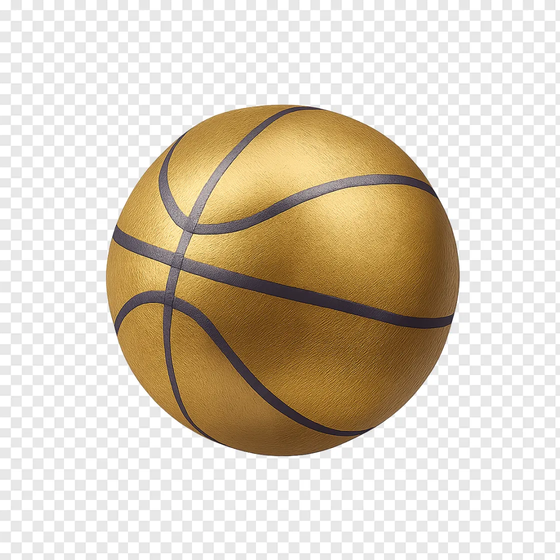 Los Angeles Lakers Basketball PNG Transparent Image