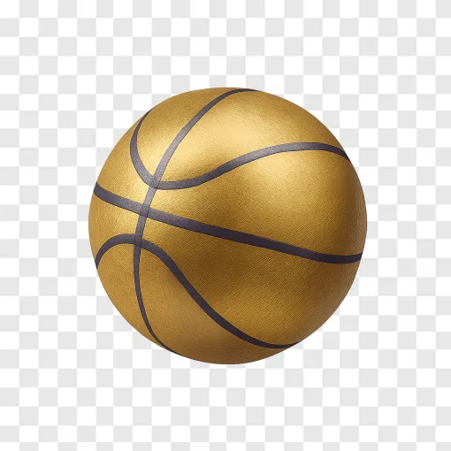 Los Angeles Lakers Basketball PNG Transparent Image