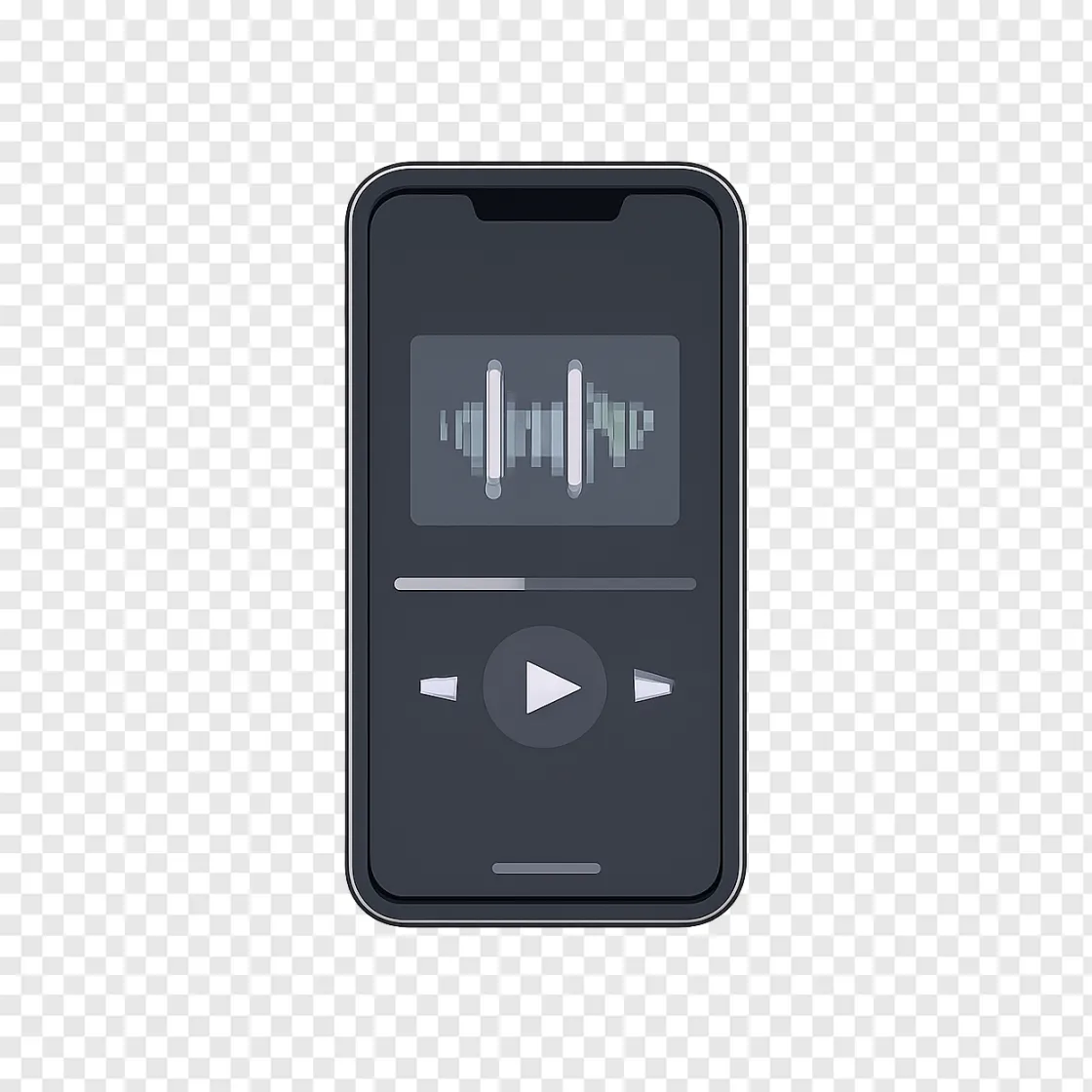 Smart Speaker App Icon PNG For Tech Designs