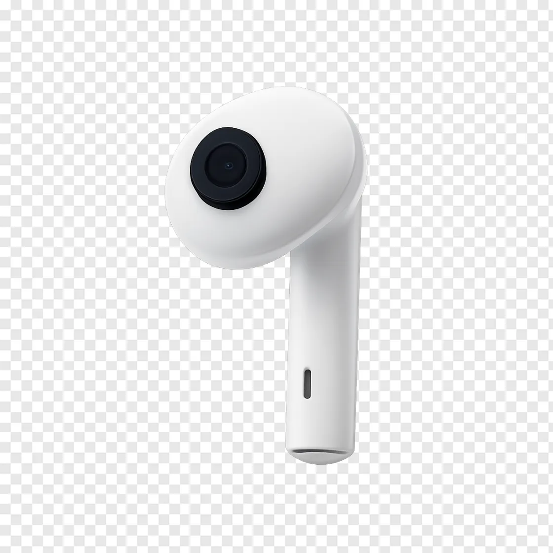 Camera AirPods PNG Transparent Image