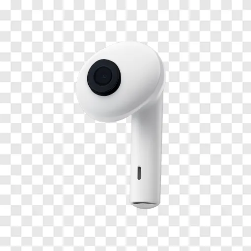 Camera AirPods PNG Transparent Image